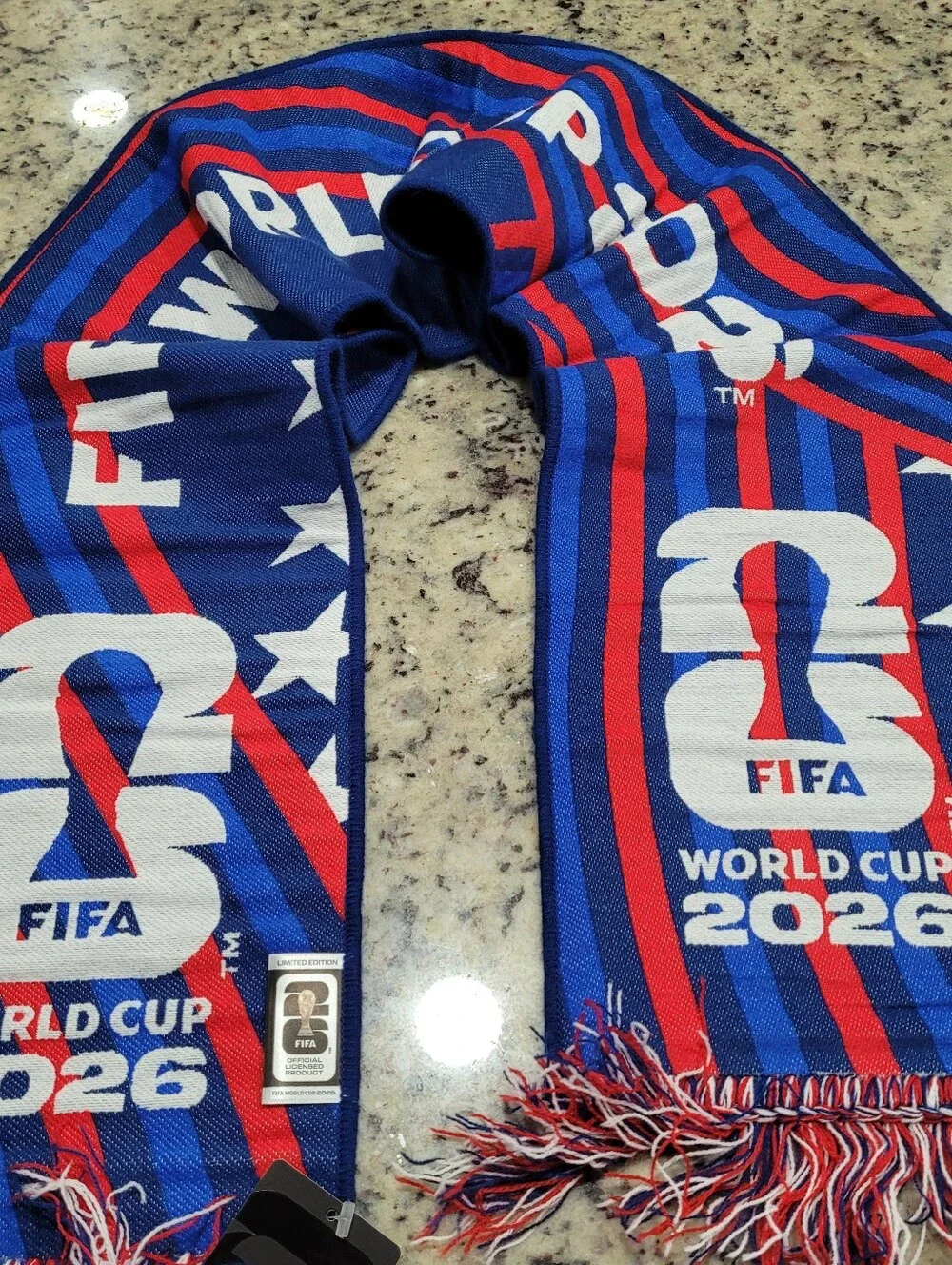 Fifa World Cup 2026 Argentina VS Switzerland Scarf Kansas City Soccer